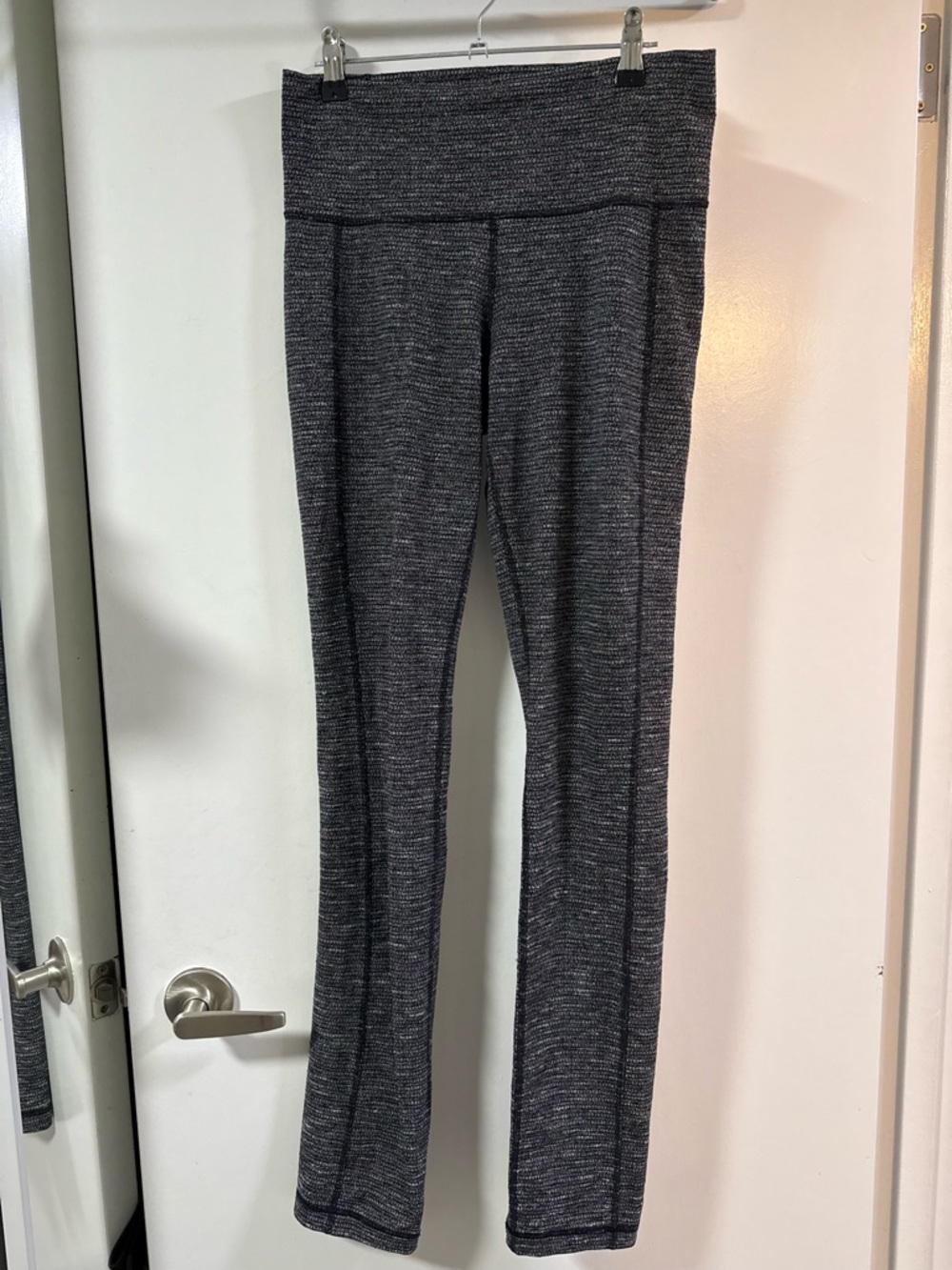 Lululemon Heathered Charcoal High-Waist Leggings